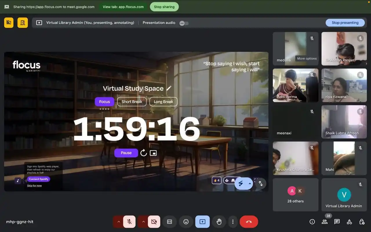 Image from NEET-PG 2025 ✅⚕️🏥👩‍⚕️👨‍⚕️🚑©️: Struggling to focus while studying alone at home? 😩 🚀 Join the Virtu...