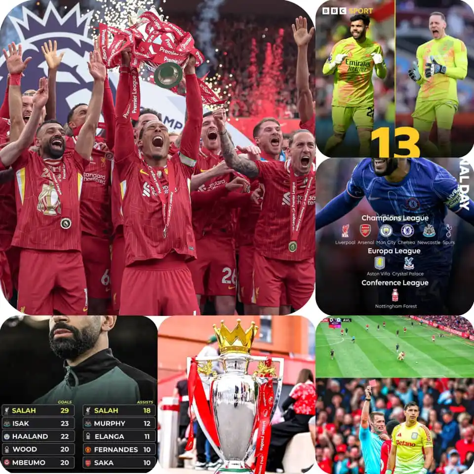 Image from Sports Booth: *The PremierLeague season 2024-25 is complete Here are some of the Las...