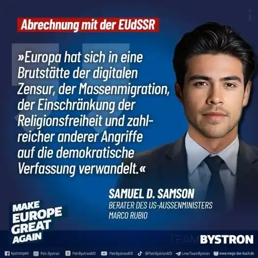 Image from Der Runde Tisch : 🇺🇸 Peinlich für Merz und von der Leyen: US-Regierung kritisiert „glo...