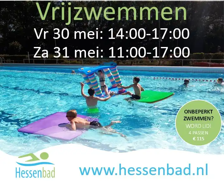 Hessenbad Updates Openingstijden post