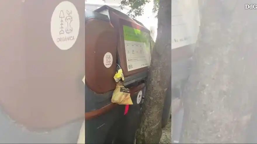Image from Diari de Girona: *Vídeo | Col·loquen uns contenidors intel·ligents arran dels arbres a ...