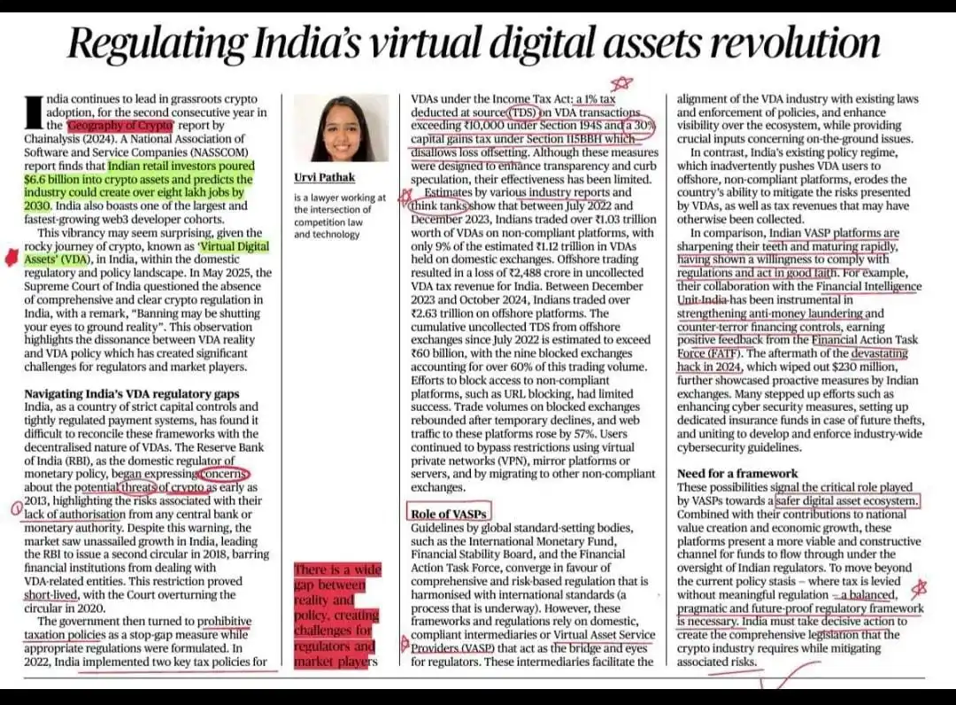 Image from APPSC/ UPSC: Virtual digital assets 🔆 Key Takeaways: Regulating India’s Virtual ...