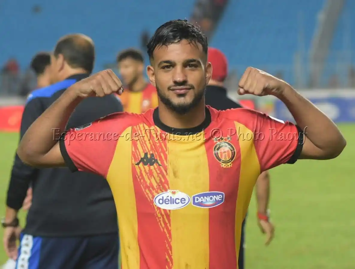 Image from Micky Jnr Channel: Youngest player in ES Tunis’ squad — Maacha Koussay! 🇹🇳 Born: 21/0...