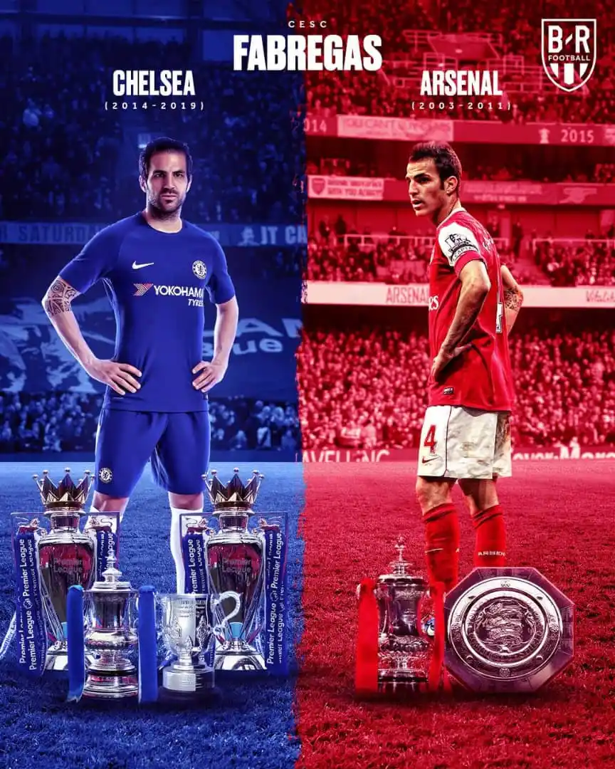 Image from OMG Sports Updates: 11 years ago, Cesc Fàbregas returned to the Premier League with Chelse...