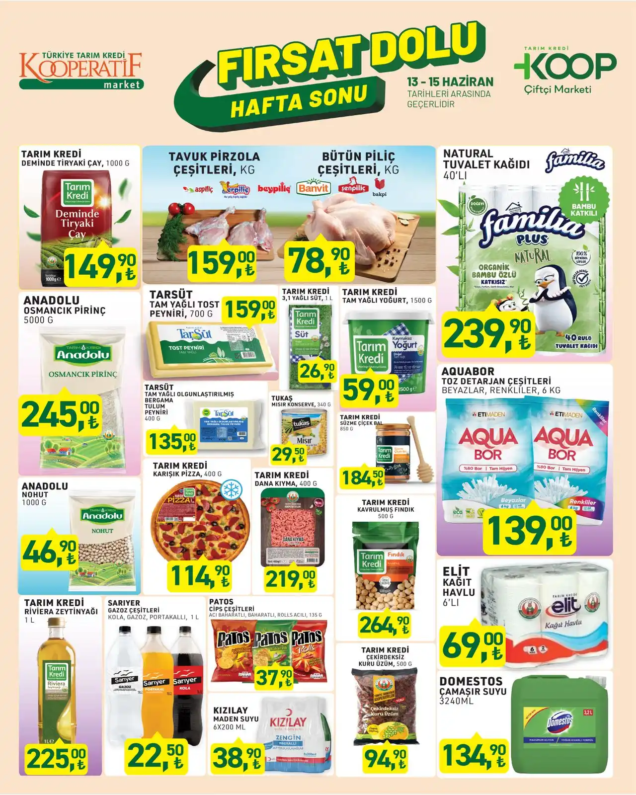 Image from Koop Market: 13 - 15 Haziran tarihleri arasında KOOP Market'te Fırsat Dolu Hafta So...