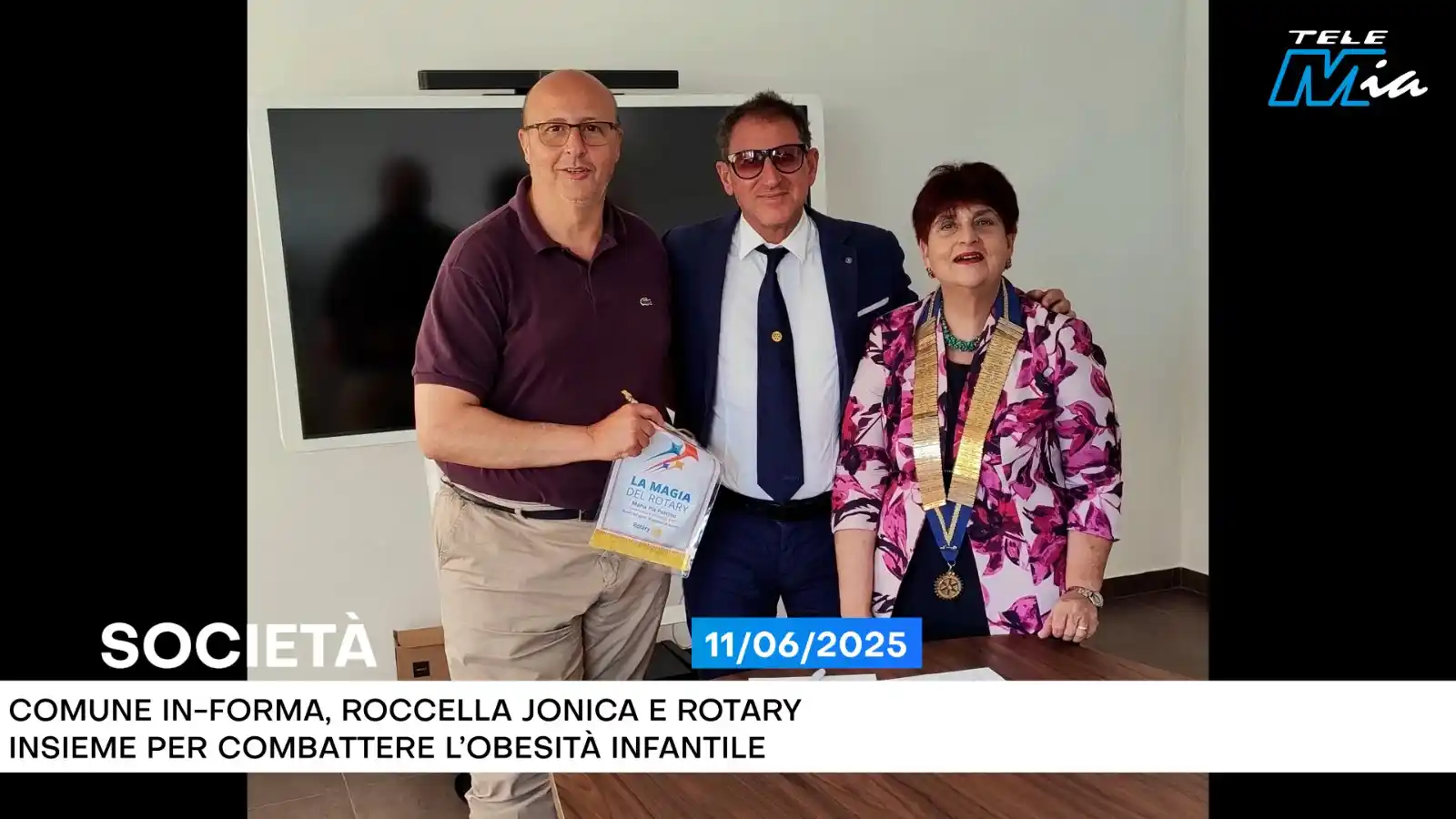 Image from Telemia: *A Roccella Ionica parte “Comune in Forma”: Rotary e istituzioni insie...