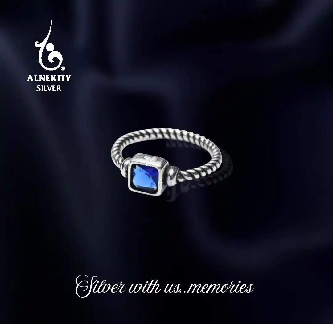 Image from Alnekity Silver: A simple ring to complete your Eid look with effortless elegance🫰🏼 ...