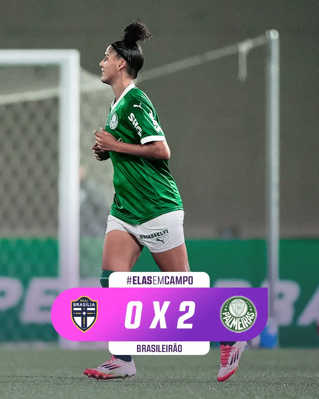 Image from Paulistão Sicredi: AVANTI, PALESTRINAS! Em noite de Amanda Gutierres, Palmeiras vence o R...