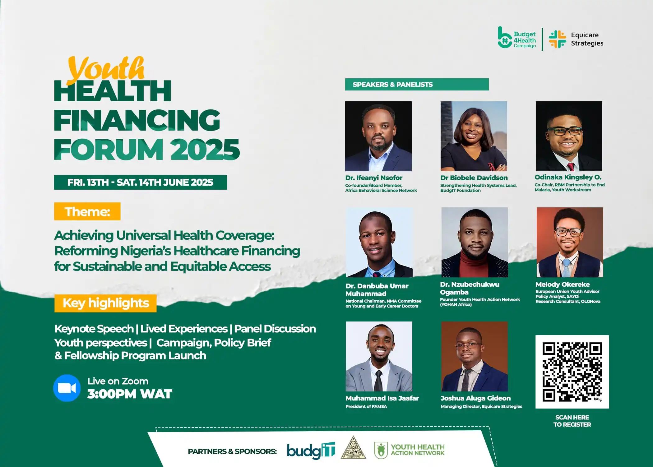 Image from Federation of African Medical Students' Associations (FAMSA): 💸 Can Nigeria afford to ignore its youth in health financing? We don’...