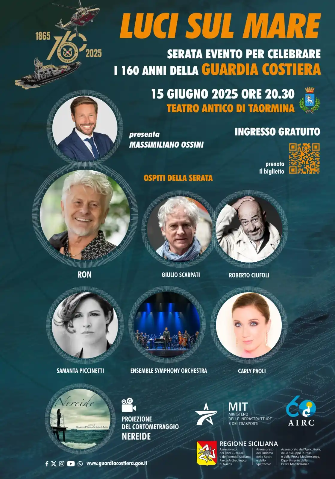 Image from Guardia Costiera 🇮🇹⚓️: Conto alla rovescia per “Luci sul mare”, la serata evento che si terrà...