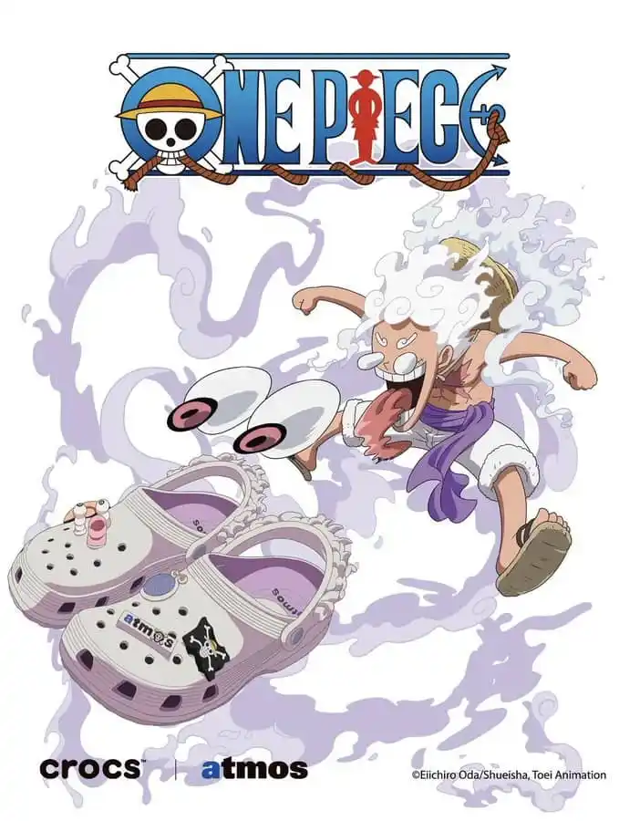 Image from ⭐ FREAKWORLD ⭐: CROCS oficiales del Gear 5 de Luffy....