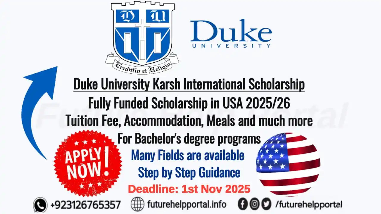 Image from Future Help Portal: *🎓 Duke University Karsh International Scholarship 2025/26 in USA | F...