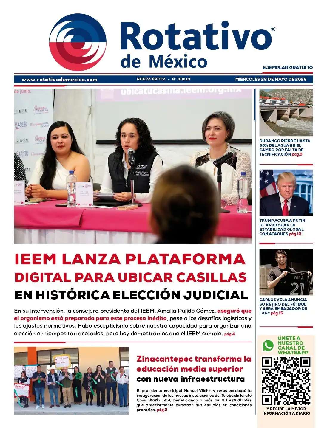 Image from Rotativo de México: <a class="text-blue-500 hover:underline cursor-pointer" href="/hashtag...