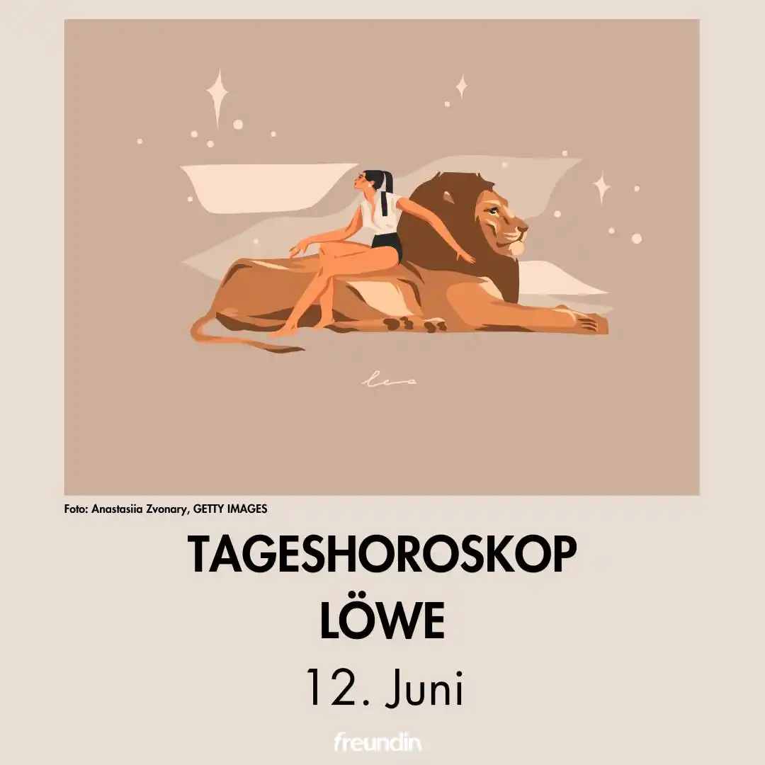 Image from freundin | Sternzeichen Löwe Horoskop ♌: Es fällt dir heute schwer, Entscheidungen zu treffen und diese auch ge...