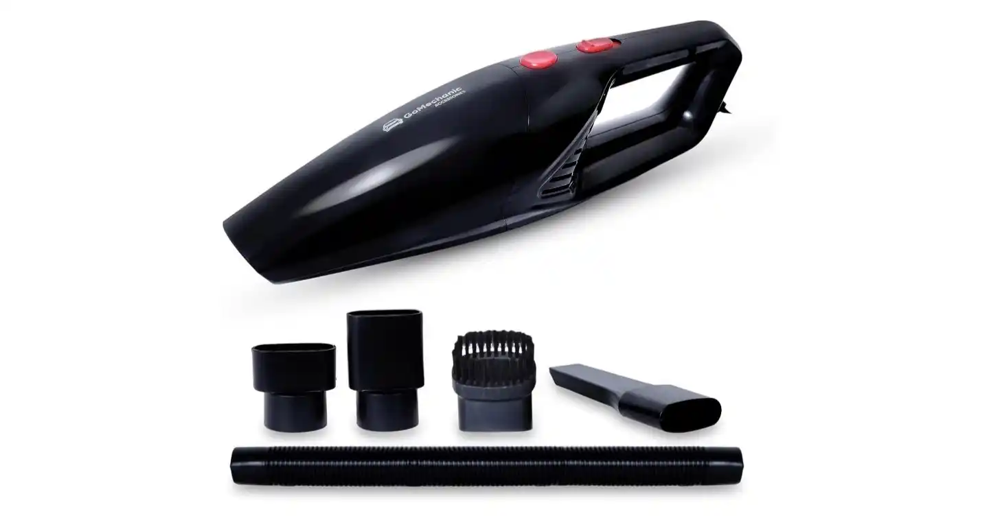 Image from ProLooterz Shopping Deals: GoMechanic Car Vacuum Cleaner - Portable 2 in 1 Wet & Dry Cleaner for ...