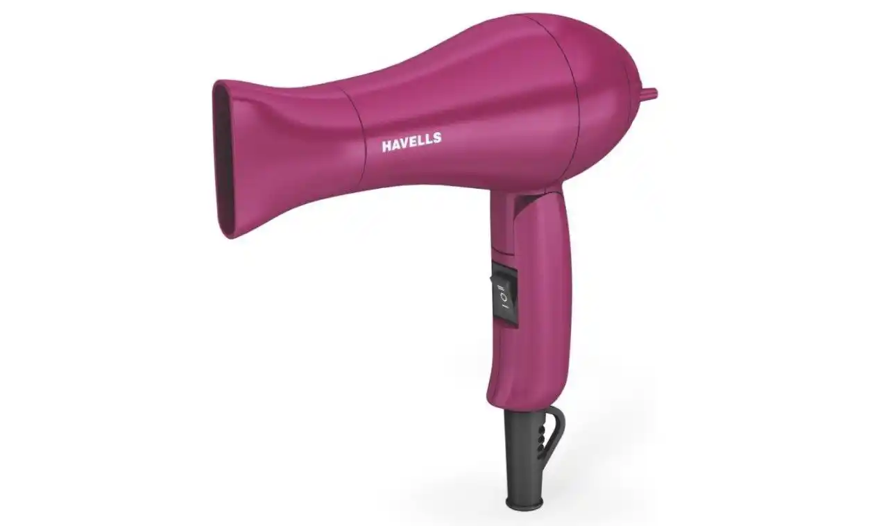 Image from ProLooterz Shopping Deals: Havells 1000 Watt Foldable Hair Dryer; 2 Heat Settings (Hot/Warm), Hea...