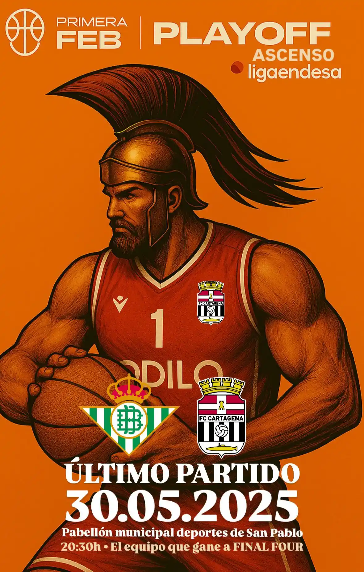 Image from Odilo FC Cartagena CB: ⌚️¡ HORARIO ! ⚔️ A por el último de la T̶e̶m̶p̶o̶r̶a̶d̶a̶ serie ! 🗓...