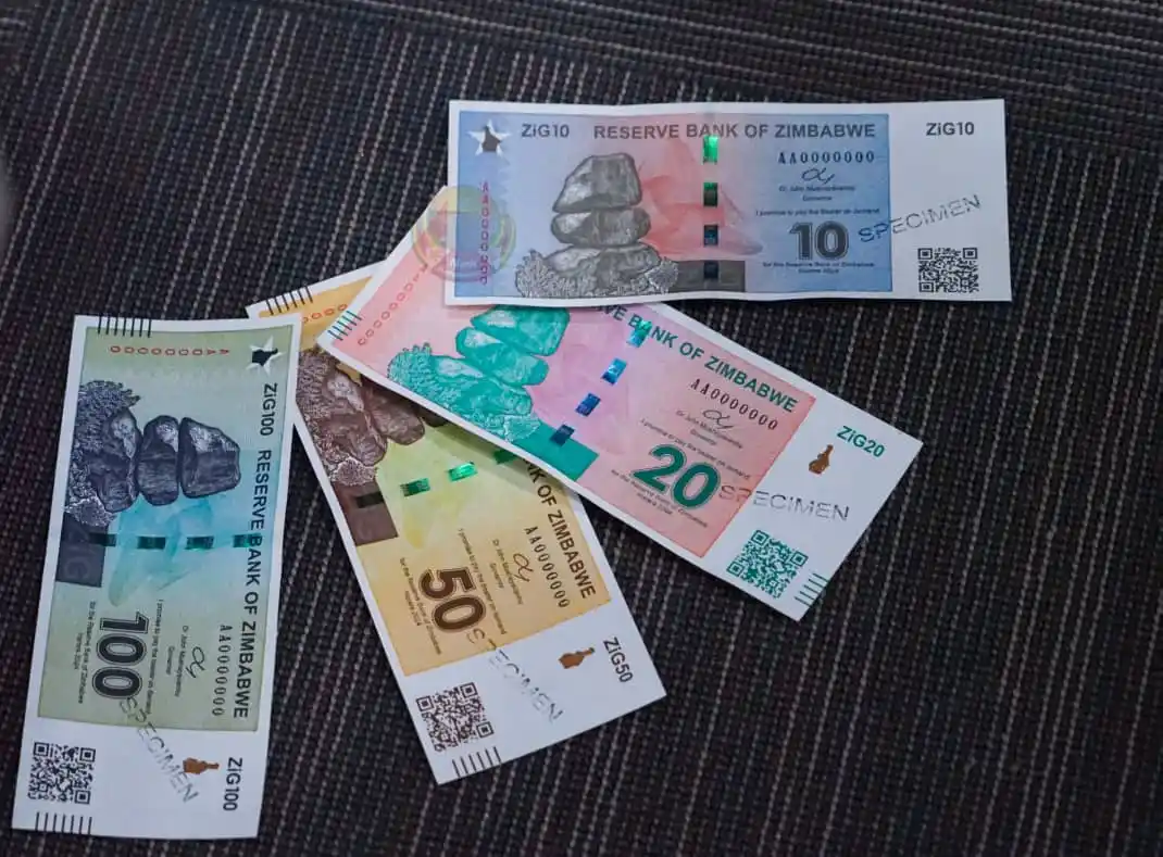 Image from The Voice Online News: *IMF wants Zimbabwe’s gold-backed ZiG to become sole currency* ______...