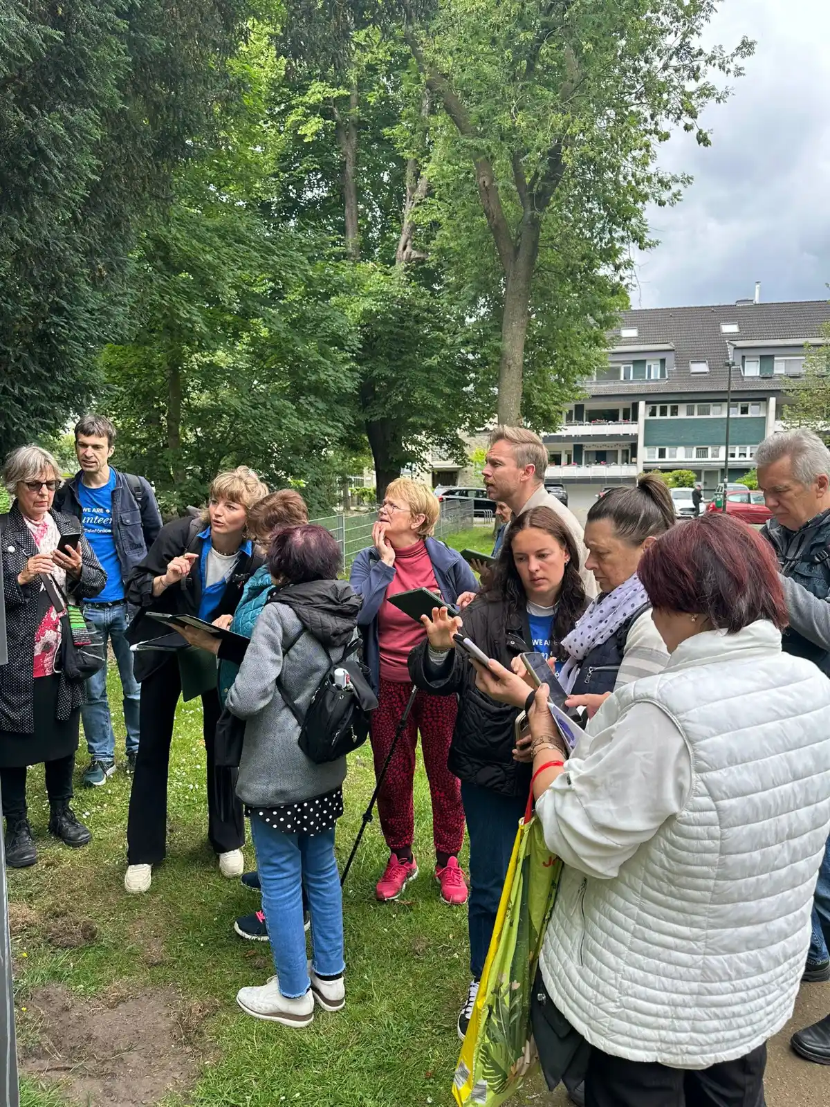 Image from Digital mobil im Alter: 📸 *Impressionen von unserem digitalen Spaziergang in Düsseldorf-Bilk*...