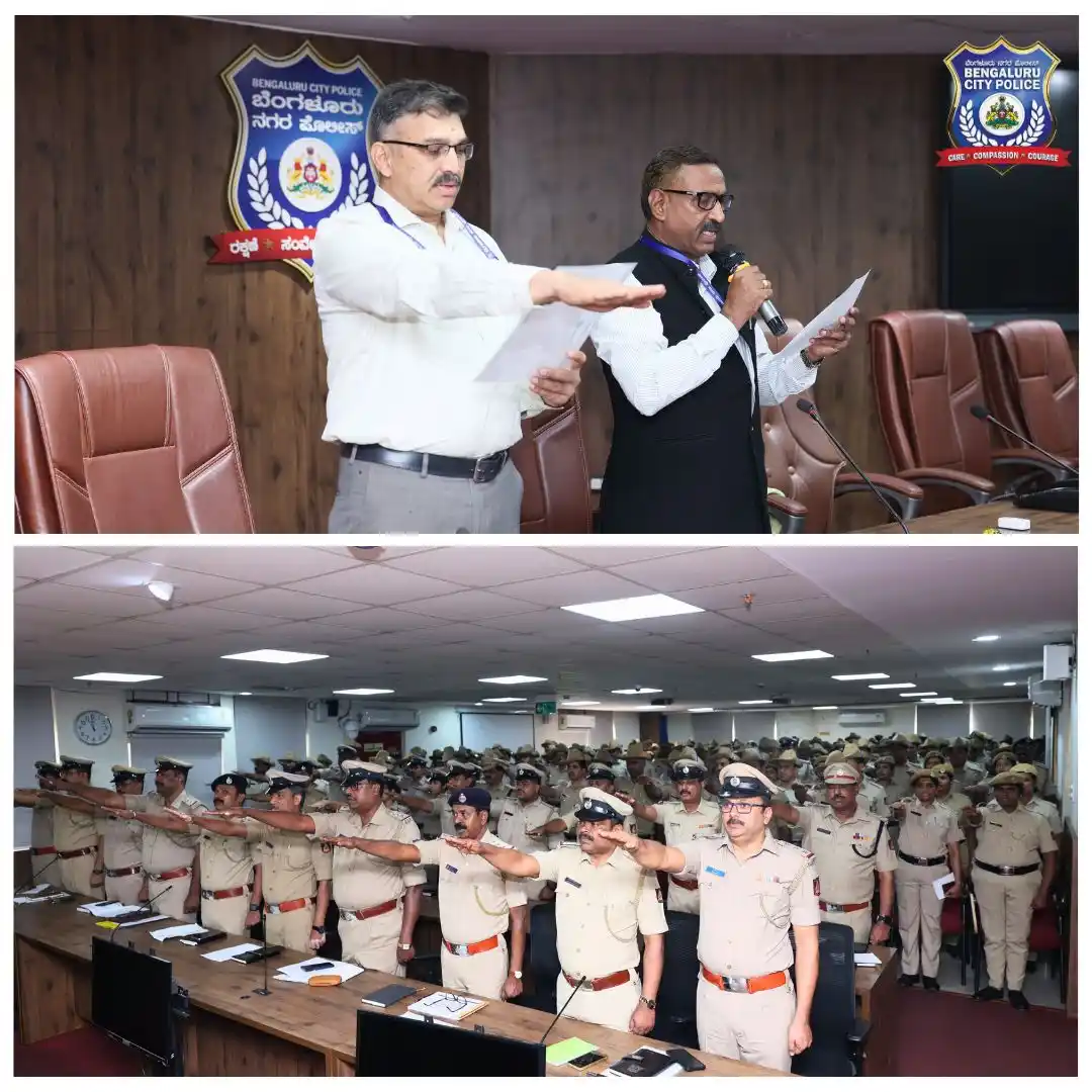 Image from Bengaluru City Police: ಇಂದು ವಿಶ್ವ ಬಾಲ ಕಾರ್ಮಿಕ ವಿರೋಧಿ ದಿನದ ಹಿನ್ನೆಲೆಯಲ್ಲಿ ಬೆಂಗಳೂರು ನಗರ ಪೊಲೀಸ್ ಆ...