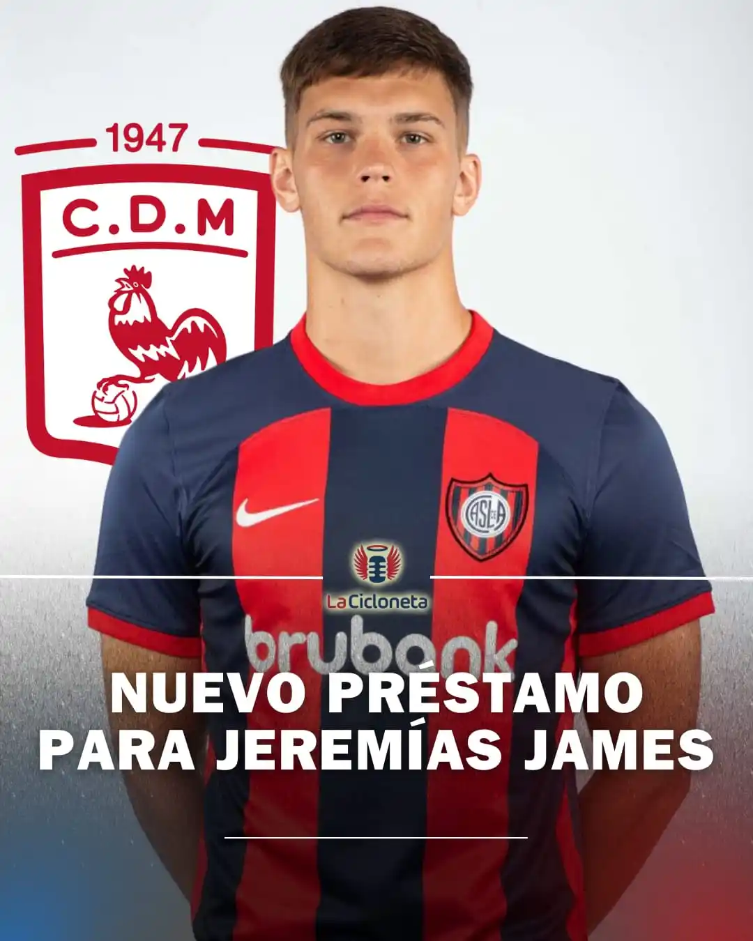 Image from La Cicloneta: 🔵🔴 JAMES A DEPORTIVO MORÓN ➡️ Jeremías James jugará en Deportivo Mo...