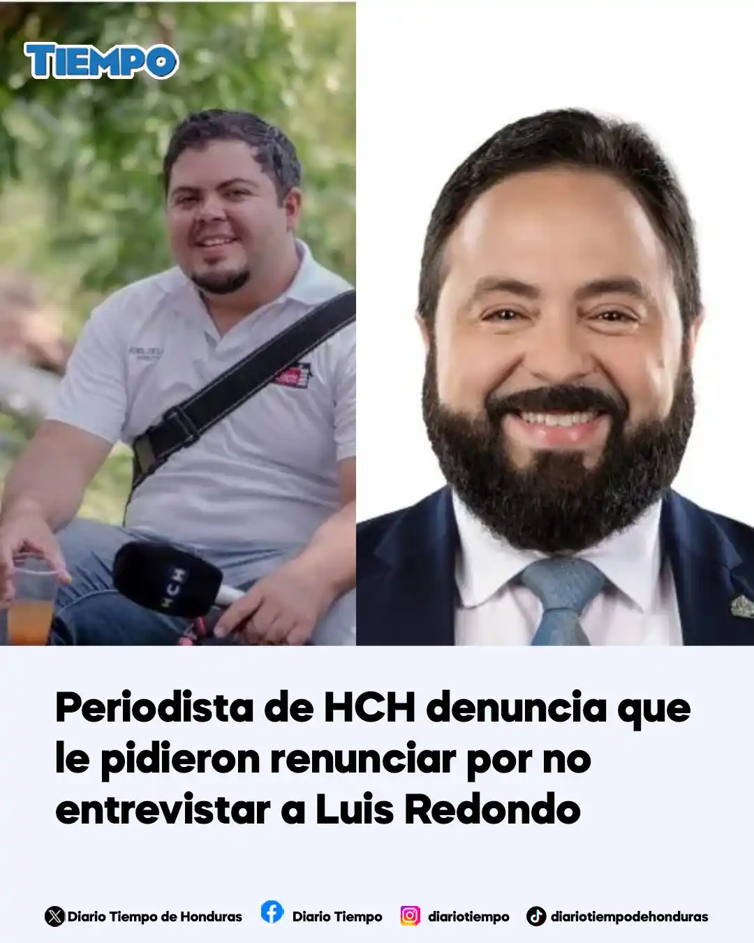 Image from Diario Tiempo : Joel Zelaya reveló cuál era su salario en HCH https...