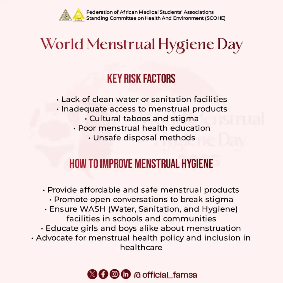 Image from Federation of African Medical Students' Associations (FAMSA): Le Comité Permanent sur la Santé et l’Environnement de la FAMSA (FAMSA...