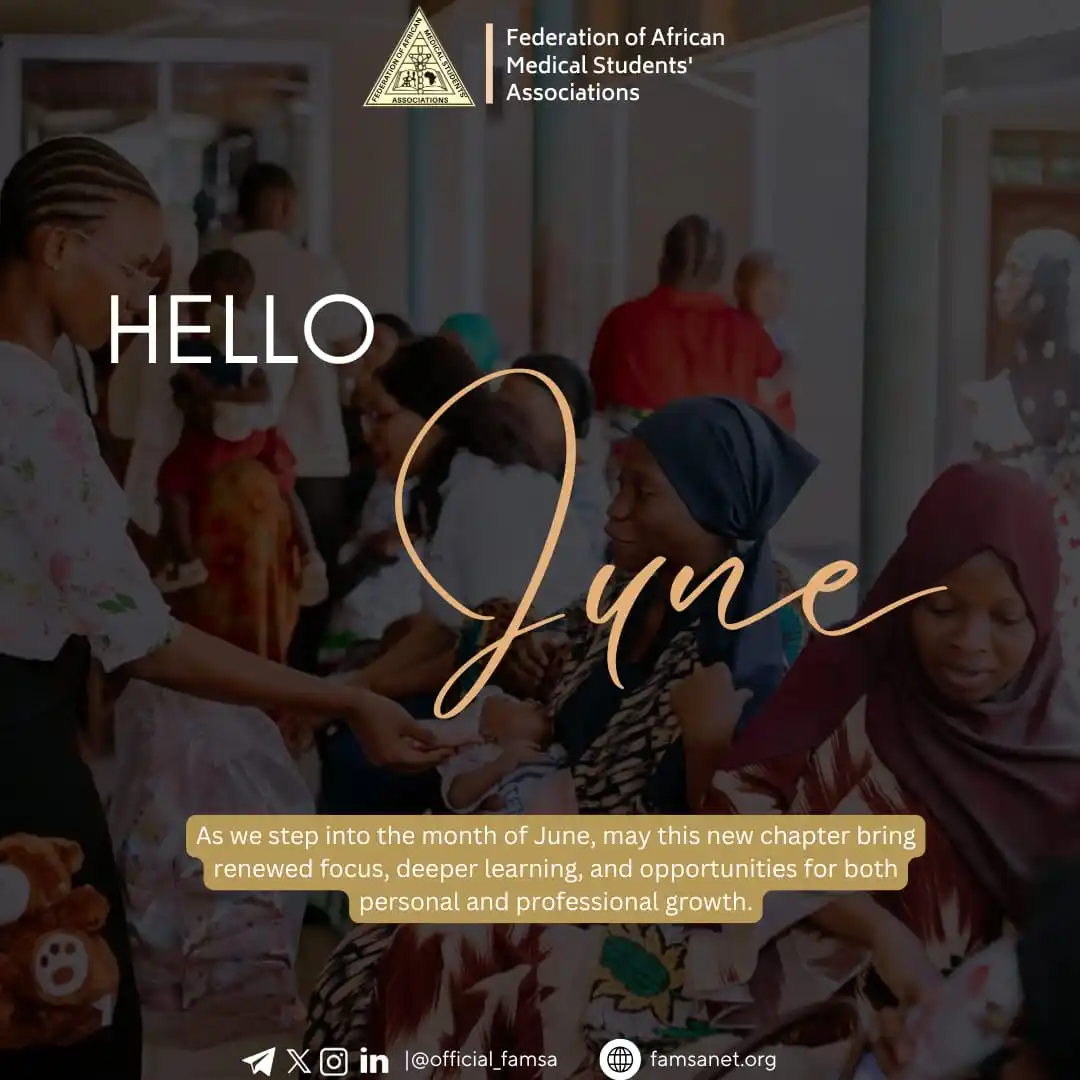 Image from Federation of African Medical Students' Associations (FAMSA): LinkedIn 💙 https://www.linkedin.com/posts/federation-of-african-medi...