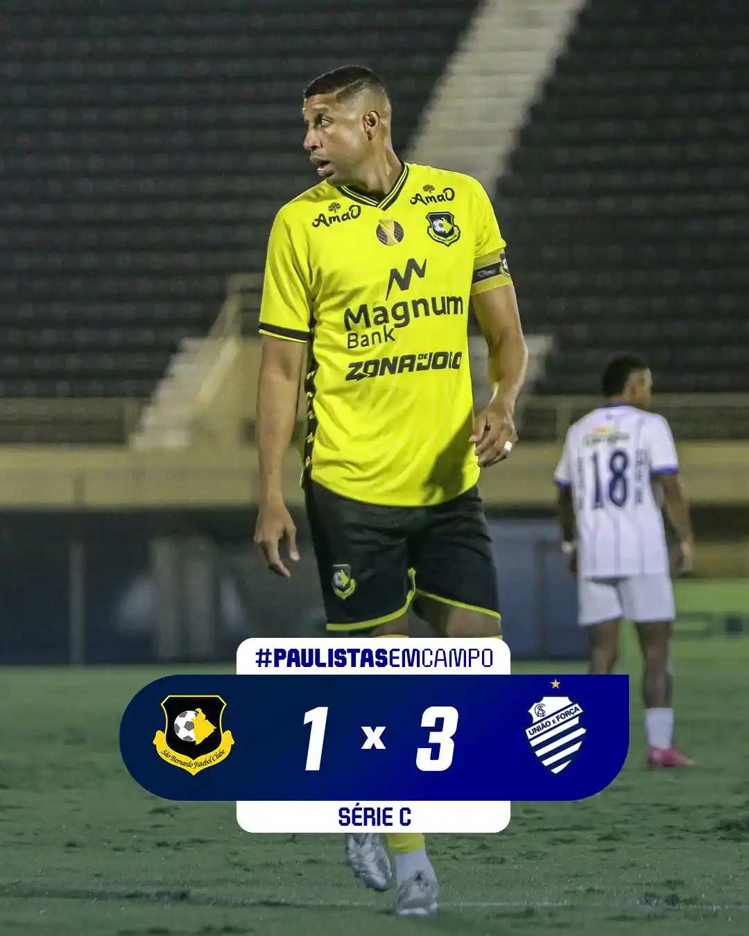Image from Paulistão Sicredi: Noite complicada para o São Bernardo no 1° de Maio. <a class="text-blu...
