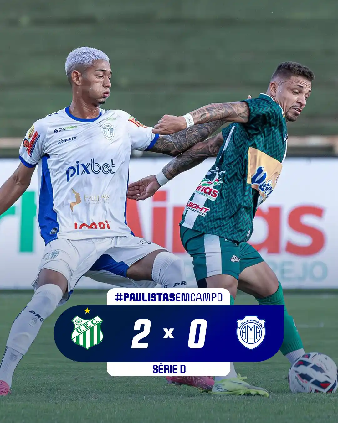 Image from Paulistão Sicredi: O Monte Azul acabou sendo superado fora de casa. <a class="text-blue-5...