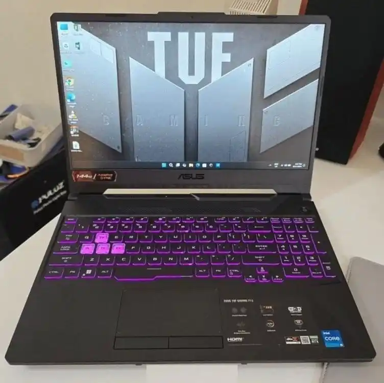 Image from OFERTÔMETRO 🛍️ cupons e promoções absurdas: 🚨 Oferta Amazon Notebook ASUS TUF Gaming F15, NVIDIA RTX3050, Intel ...