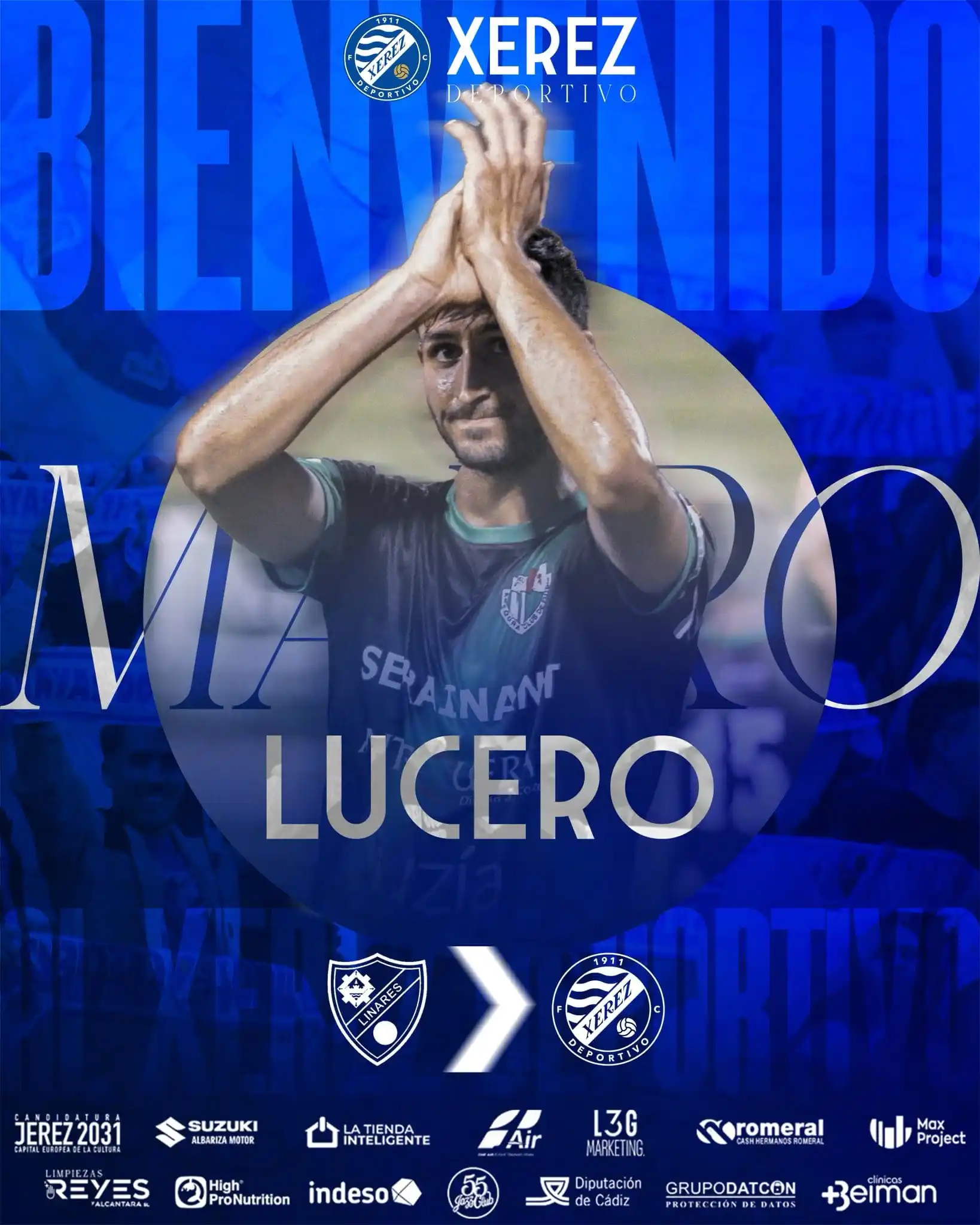 Image from Xerez Deportivo: OFICIAL 🔵 | *Mauro Lucero* apuntala la defensa del <a class="text-blu...
