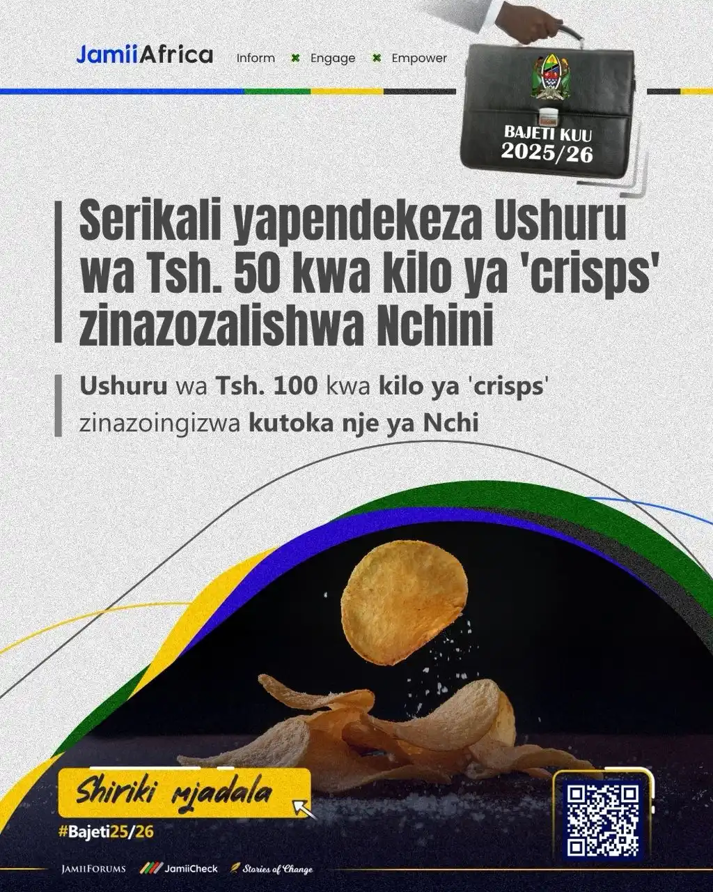 Image from JamiiForums: Serikali imependekeza kutoza Ushuru wa bidhaa kwa kiwango cha Tsh. 50 ...