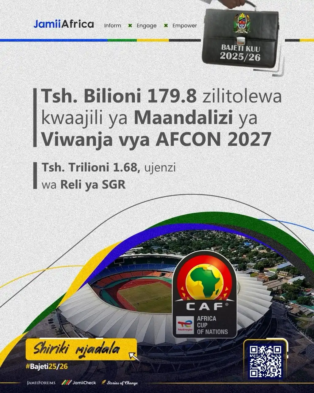 Image from JamiiForums: Serikali imesema Tsh. Trilioni 1.58 zilitolewa katika ujenzi wa Baraba...