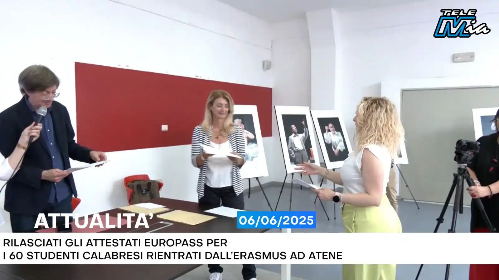 Image from Telemia: *Sessanta studenti calabresi premiati con l’Europass: si conclude il p...