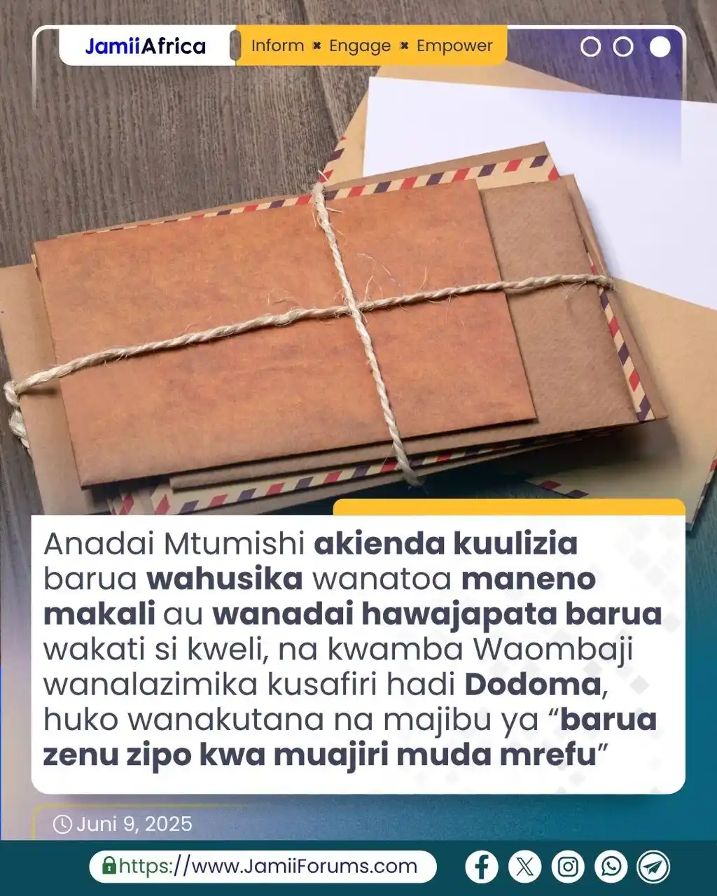 Image from JamiiForums: SINGIDA: Mdau wa JamiiForums.com anadai Watumishi wa Halmashauri ya Wi...