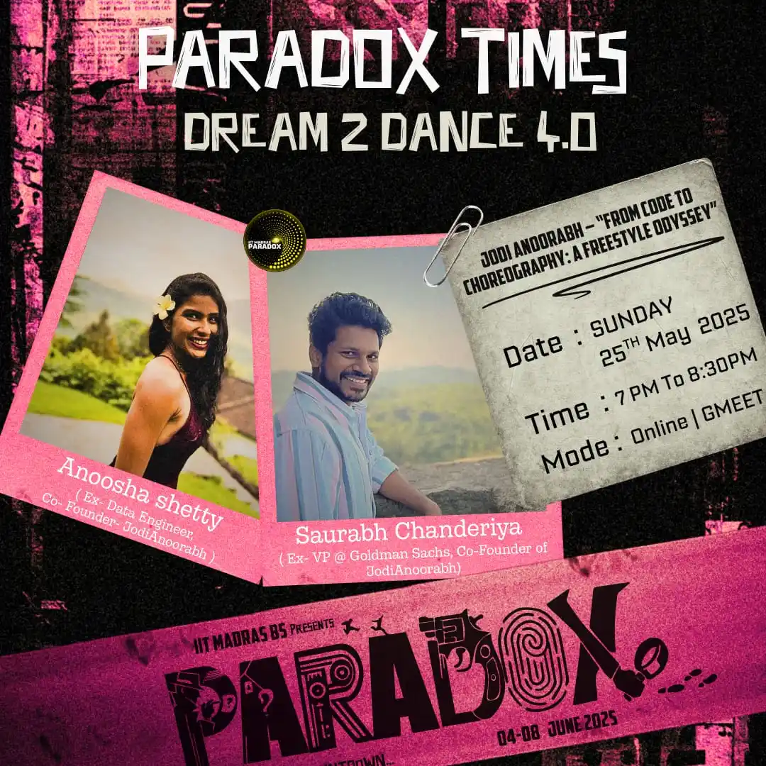 Paradox, IIT Madras post