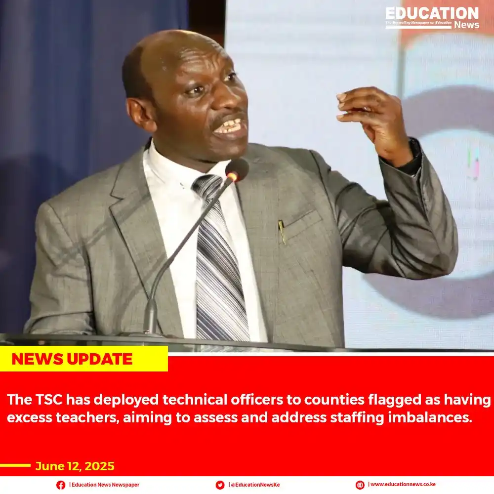 Image from Education News Digital: 🔴 TSC dispatches officers over elusive teacher rationalization, fact ...