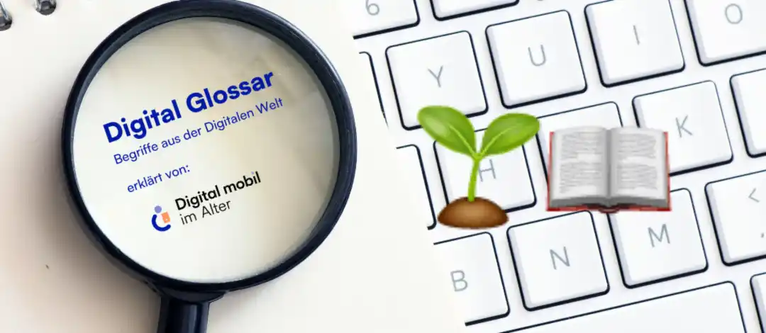 Image from Digital mobil im Alter: 📚 *Unser Digital-Glossar wächst weiter!* 🔍 Ab sofort findet ihr neue...