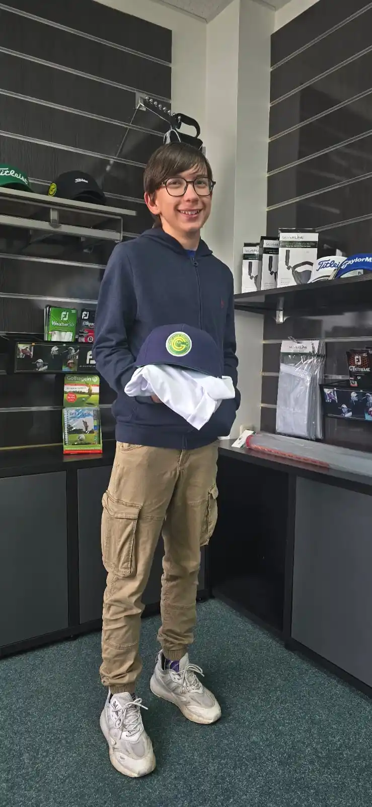 Image from Golf Club Erfurt: 🎉 Vielen Dank, Matteo! 🎉 Unser Schülerpraktikant Matteo hat heute s...
