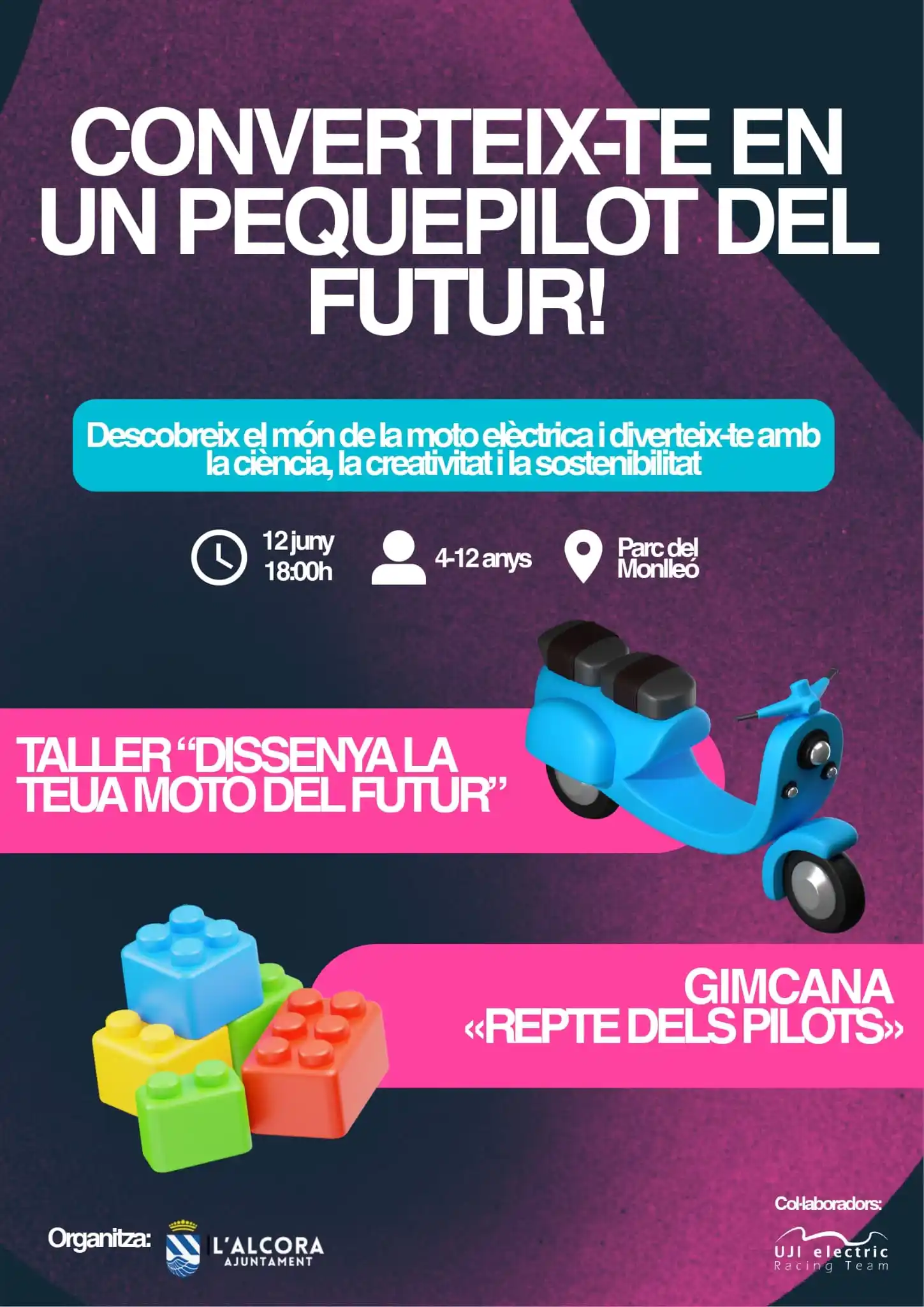 Image from Ajuntament de l’Alcora: 🏍️ Vols que els més menuts es convertisquen en pilots del futur? Vin...