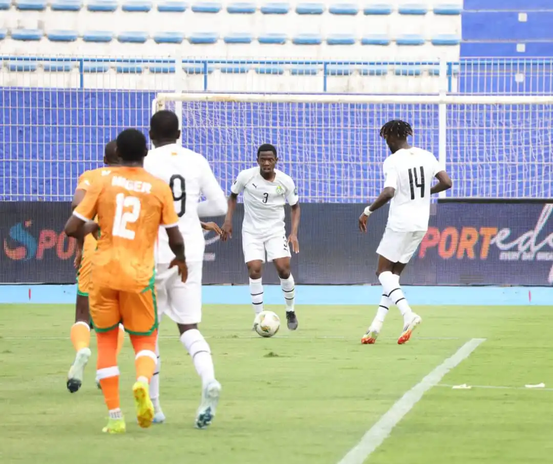 Image from The Voice Online News: *Warriors in friendly draw against Niger* ____________________________...