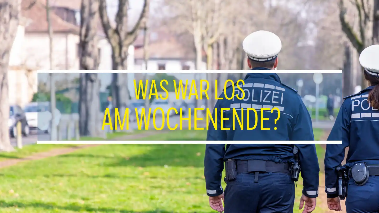 Image from Polizei BW Mannheim: *Was war am Wochenende los?* 🚨 Unsere Kolleginnen und Kollegen waren...