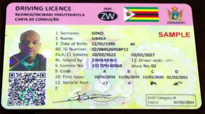 Image from The Voice Online News: *Zimbabwe drivers will need medical report to renew licences* ________...