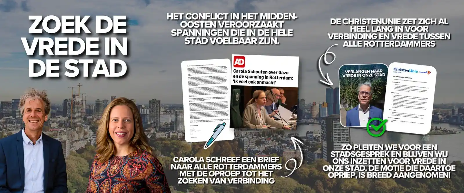 ChristenUnie Rotterdam post