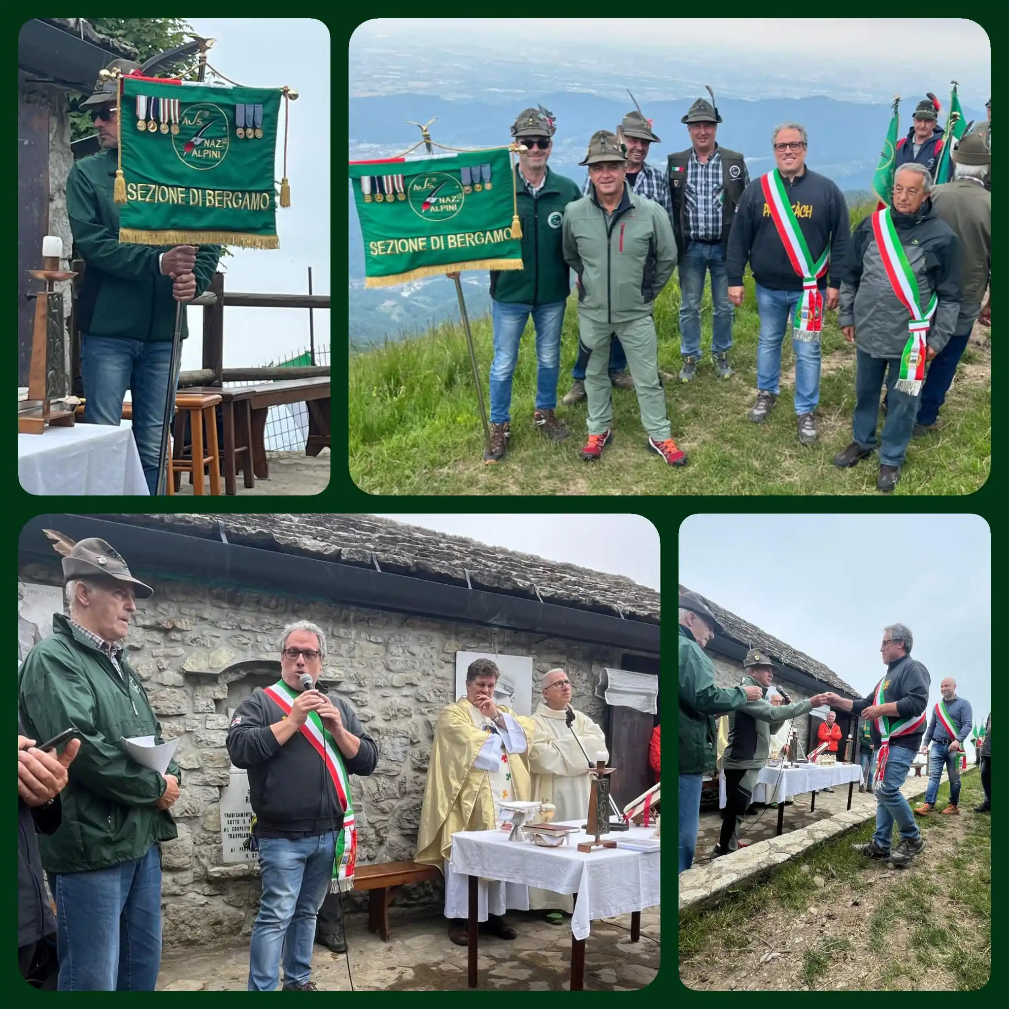 Image from Comune di Palazzago (BG): ⛰️ 16° Incontro dei gruppi Alpini Valle Imagna-Valle San Martino sul M...