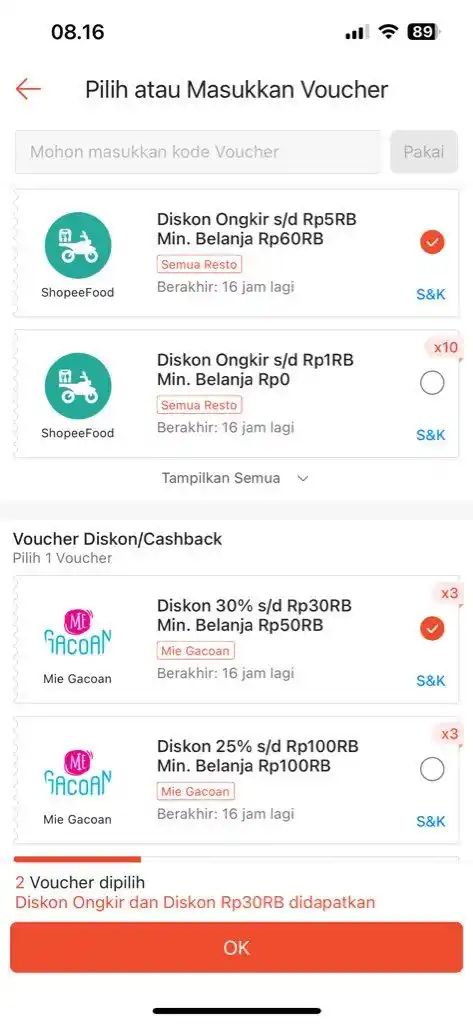 Info Promo ShopeeFood 🍝🧋 post