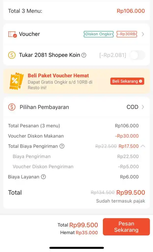 Info Promo ShopeeFood 🍝🧋 post
