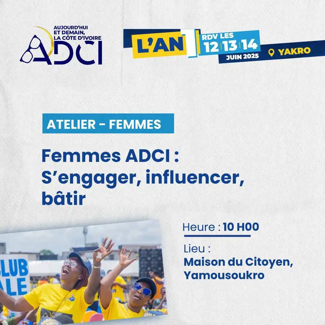 Image from ADCI News: ADCI – AN 1 : les femmes à l’honneur ! Un atelier de formation spécia...