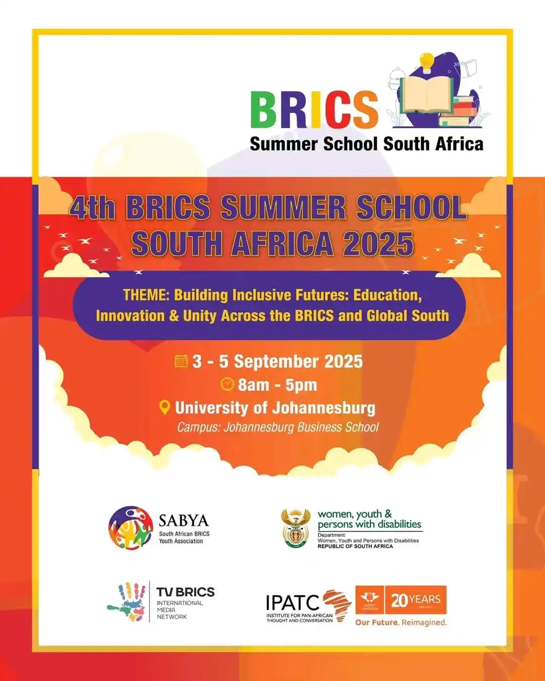 Image from SA JOBS CORNER🇿🇦: Applications for the 2025 BRICS Summer School are now officially OPEN!...